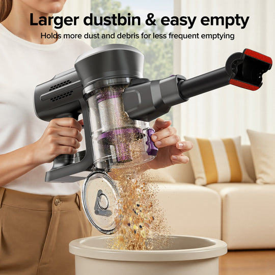 lubluelu 206 - Foldable Flexible Tube Cordless Vacuum Cleaner with powerful suction 35KPa