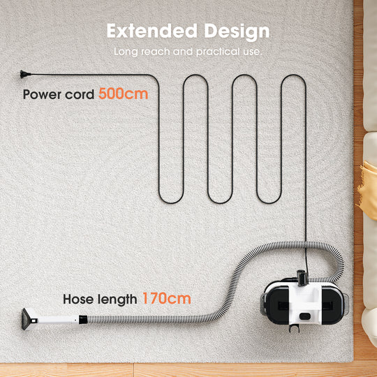 lubluelu V6 Φορητός καθαριστής χαλιών και ταπετσαριών