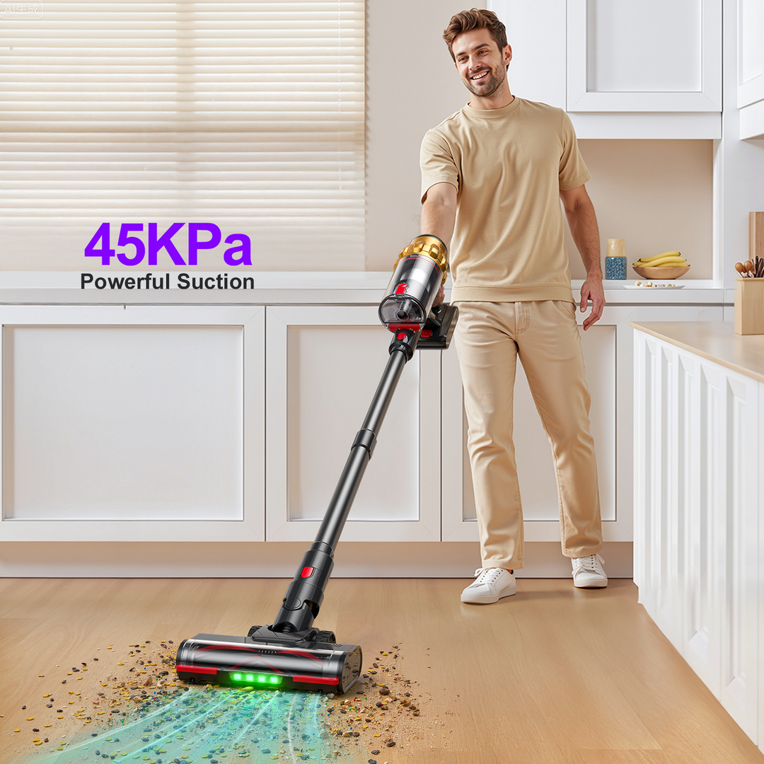 45KPa Powerful Suction