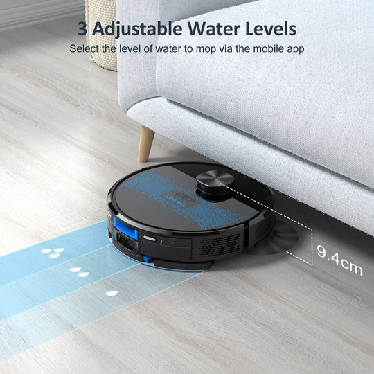 lubluelu SL60D 4000Pa LIDAR Navigation Robotic Vacuum
