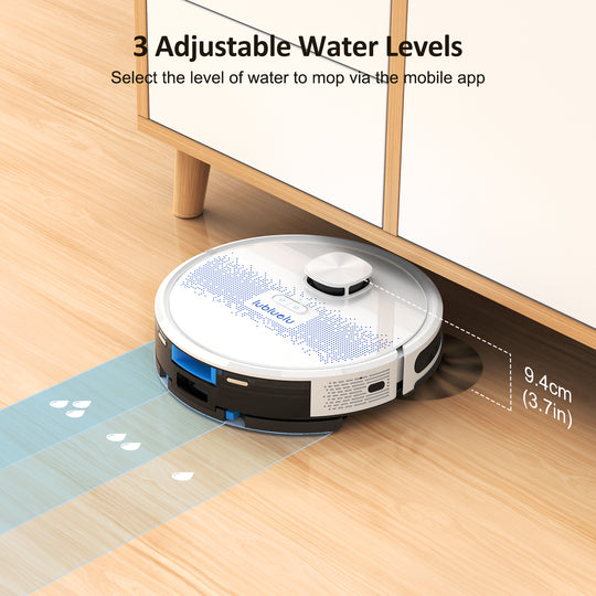 lubluelu SL60D 4000Pa LIDAR Navigation Robotic Vacuum